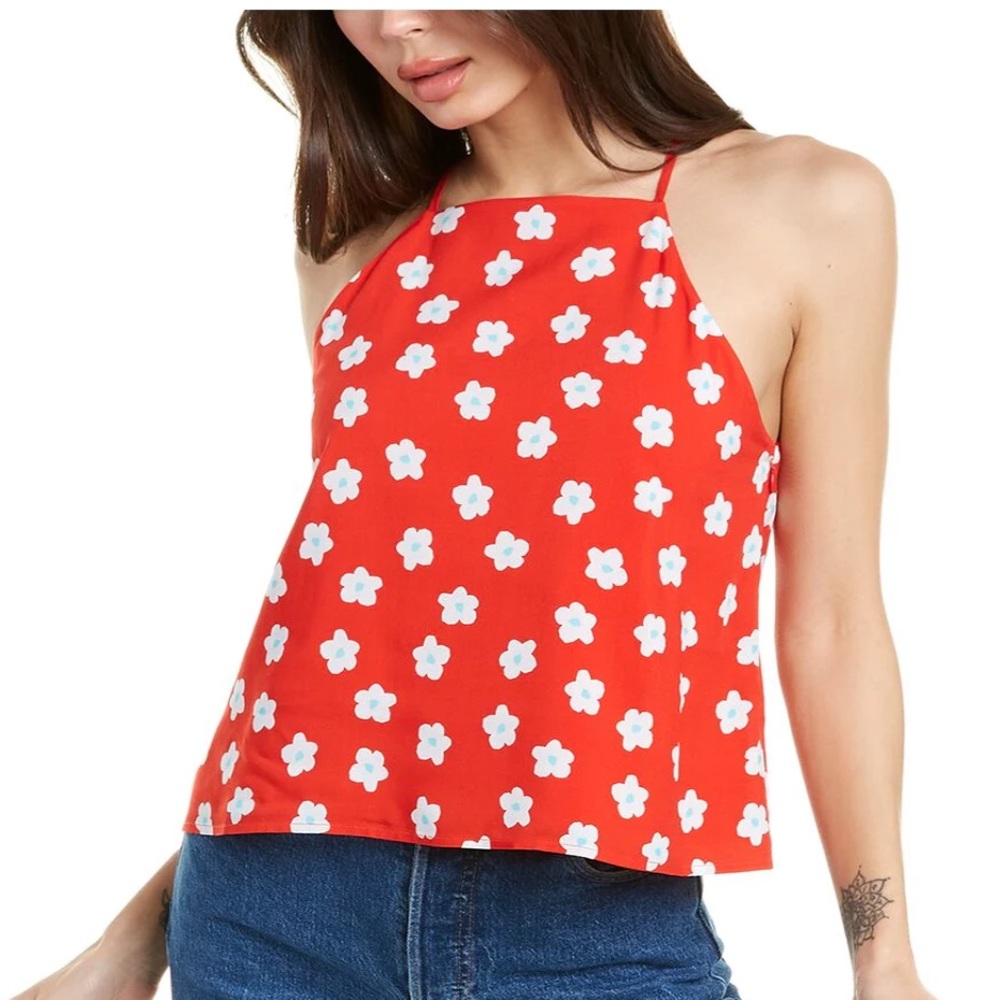 Nwt Crosby By Mollie Burch Painted Daisy Xs Brennan Tank